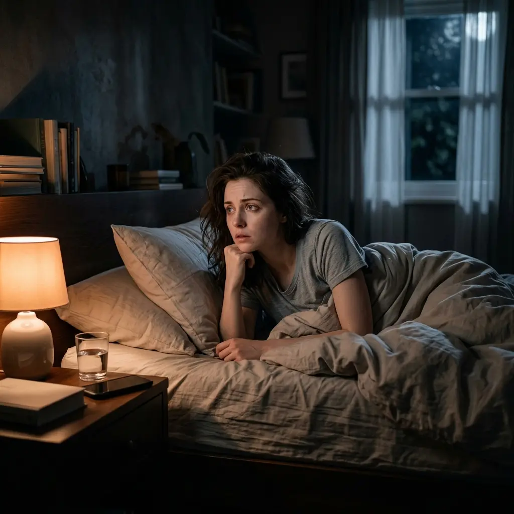 Crise de ansiedade de madrugada: O que fazer quando a mente acorda em pânico